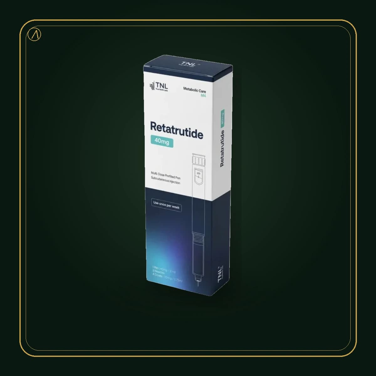 Retatrutida · TNL Reta 40mg disponível no catálogo da Levita Store