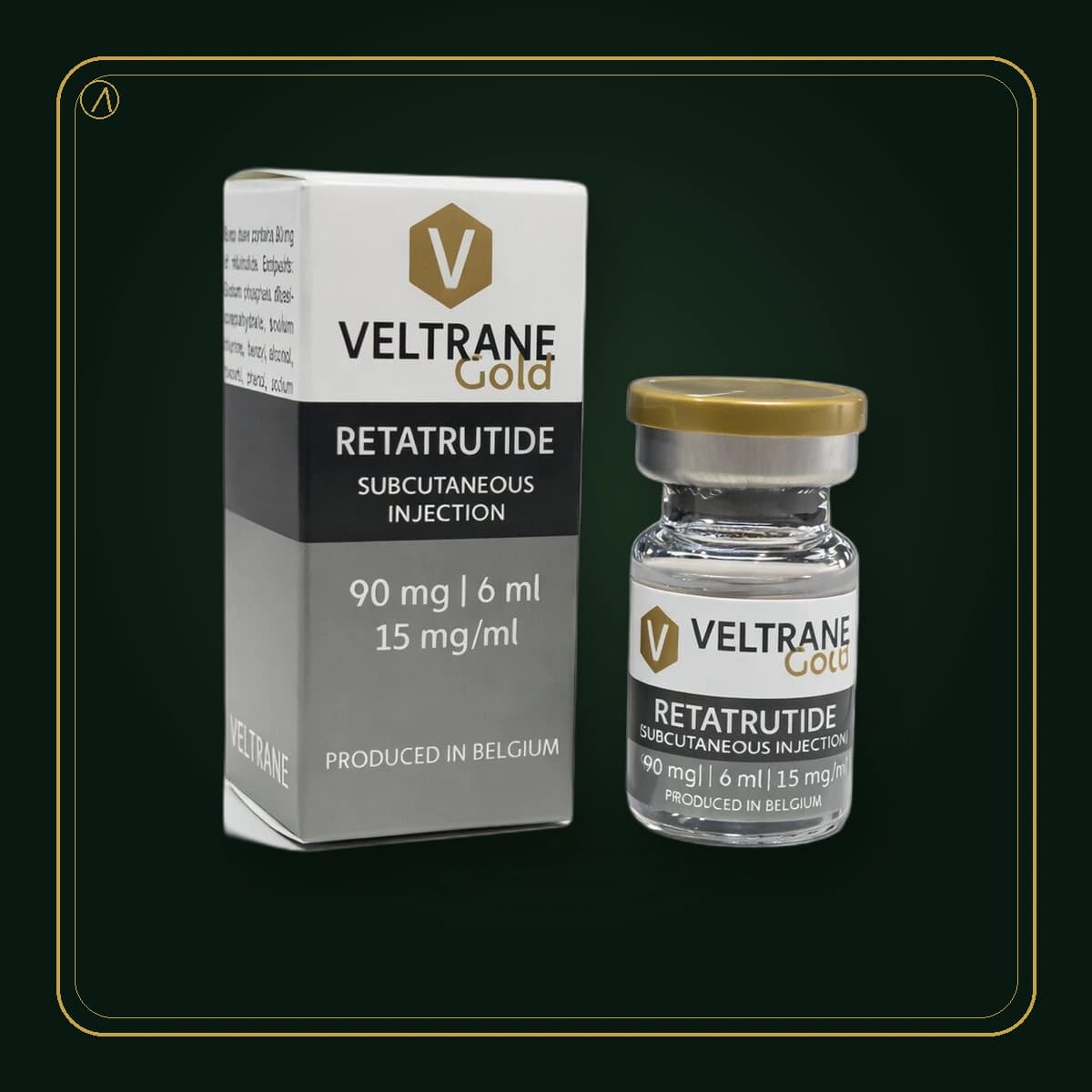 Retatrutida · Veltrane Reta 90 · produto Levita em embalagem premium