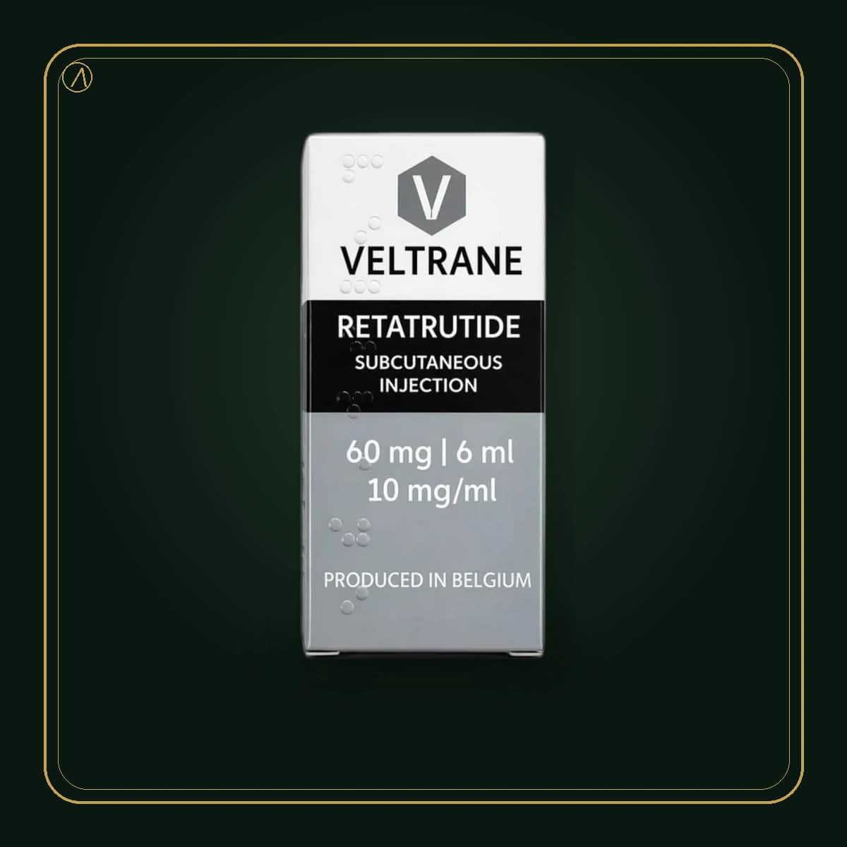 Retatrutida · Veltrane Reta 60 · produto Levita em embalagem premium