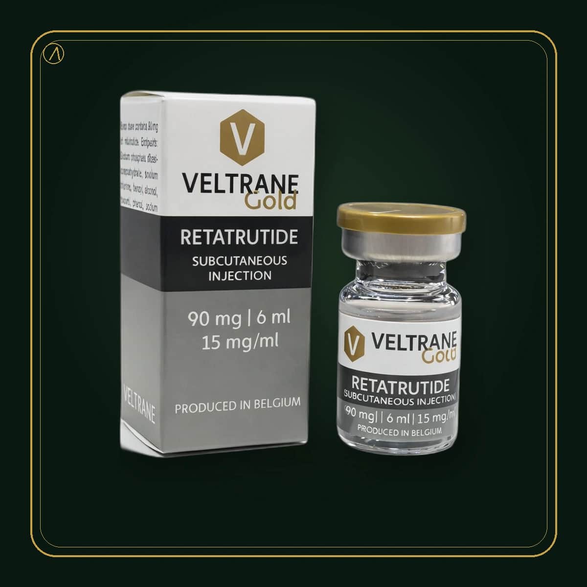Retatrutida · Veltrane Reta 90 · produto Levita em embalagem premium