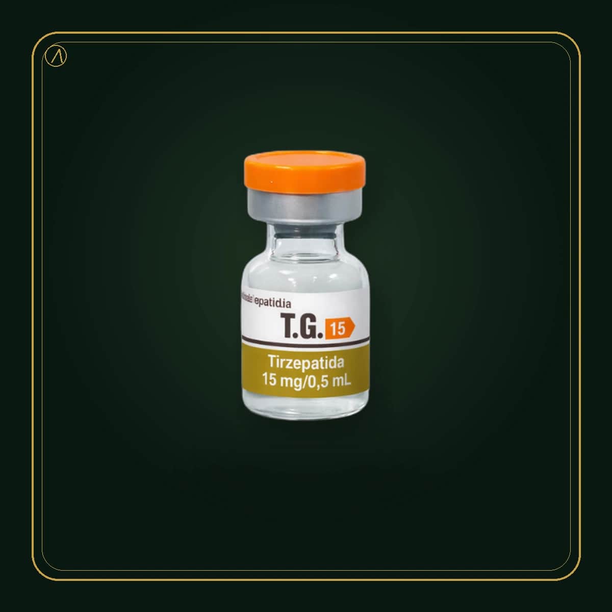 Tirzepatida · TG Avulsa · produto Levita em embalagem premium