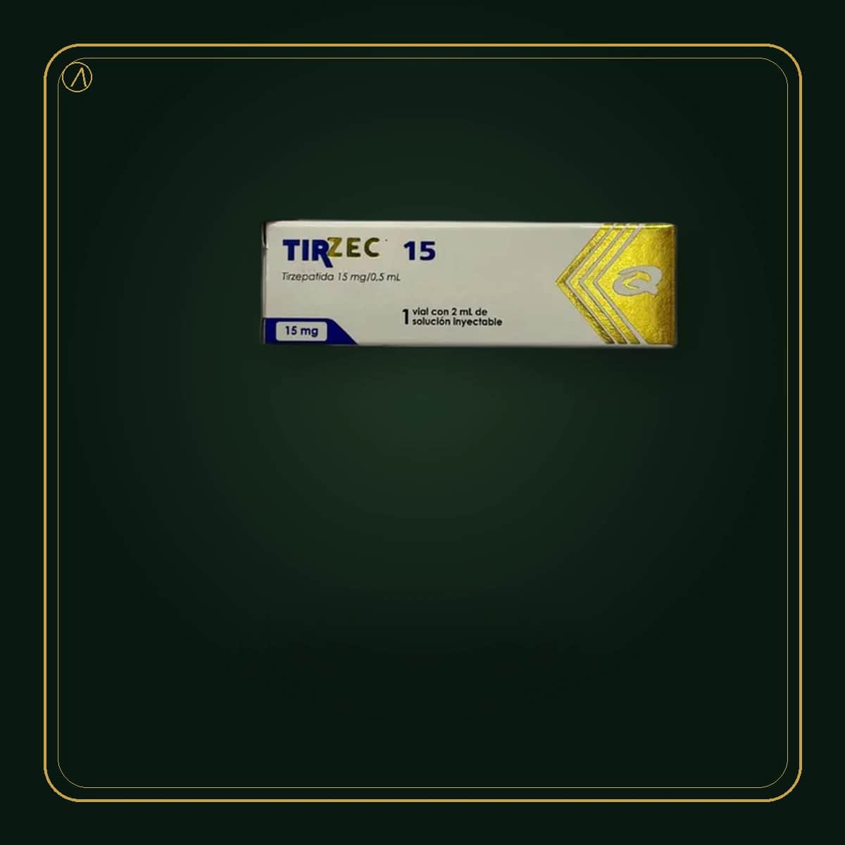 Tirzepatida · Tirzec Frasco · produto Levita em embalagem premium