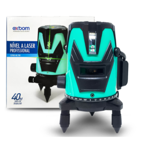 Nível Laser 40m-2 Linhas-Recarregável QK-2