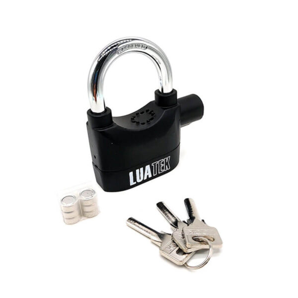 Cadeado Antifurto com Alarme LK-BL16 preto 02