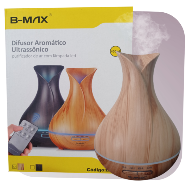 Difusor Aromático Ultrassônico 400ml BM-029